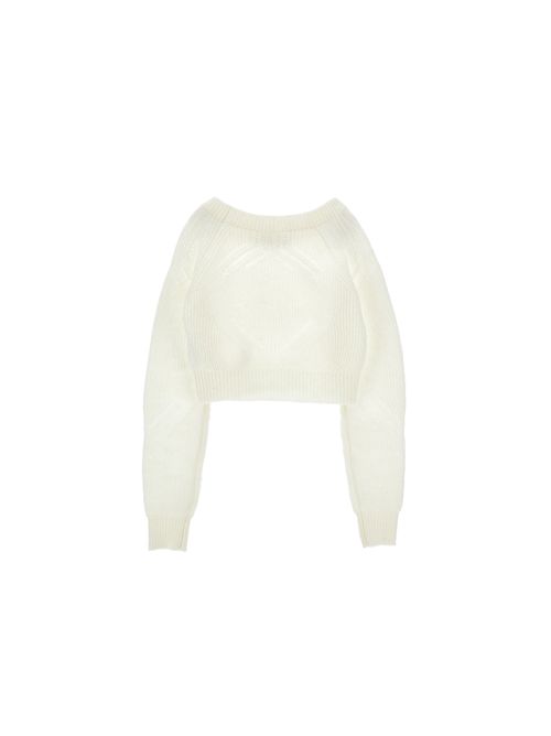 Maglia, bambina, logata. ERMANNO SCERVINO | Z9H601 87100001